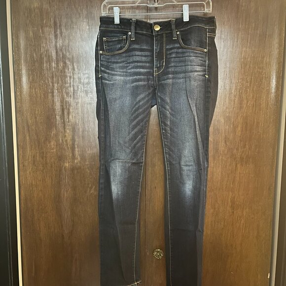 American Eagle Dark Wash Jeans Size 6 - Picture 1 of 5